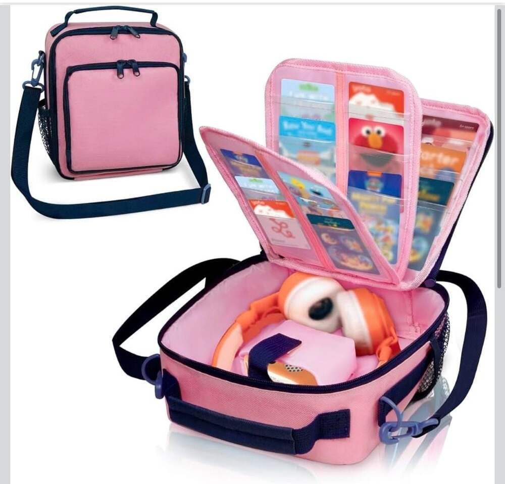 ORKELS Carrying Case for Yoto Mini Player with Card Storage